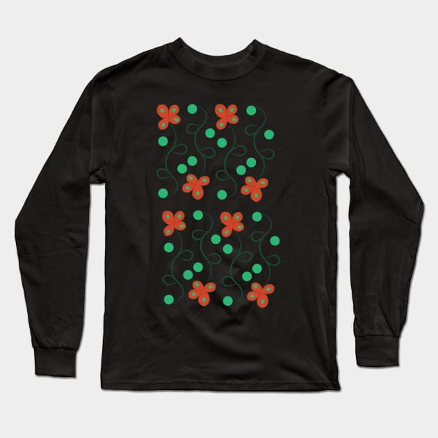 Floral design Long Sleeve T-Shirt by dddesign